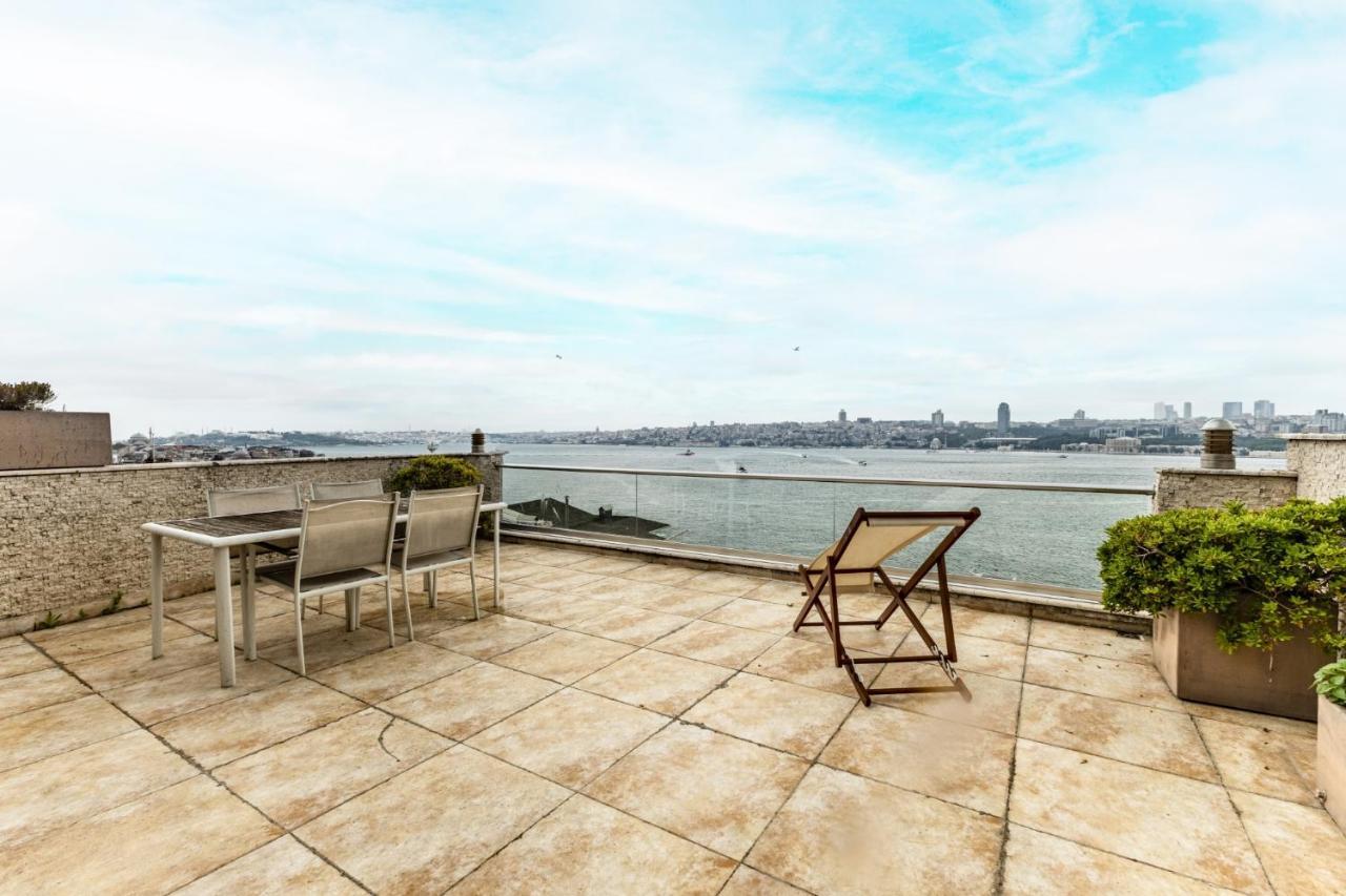 Duplex Flat W Panoramic Bosphorus View And Terrace Apartment Istanbul Ngoại thất bức ảnh